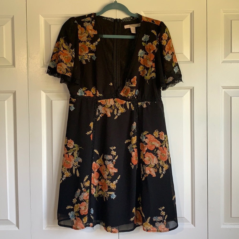Floral Babydoll Dress